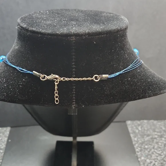 Elegant Green and Blue Beaded Necklace Lot Of 6 - Picture 7 of 14